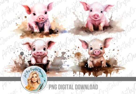 Adorable Farm Animal PNG for Creative Projects