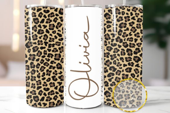 Animal Print Tumbler Design Sublimation: A Designer's Guide to the 20oz Skinny Wrap