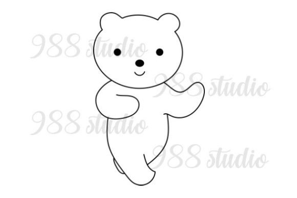 Baby Bear SVG & PNG: Adorable Animal Nursery Graphics
