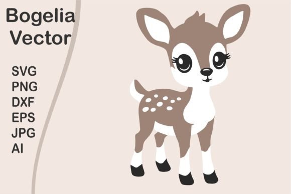 Cute Baby Deer Svg File: Unleash Your Creative Design Potential